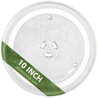 Gemroom 10" Microwave Turntable Compatible with Samsung DE74-00027A, 10 inch Replacement Microwave Glass Plate for Emerson