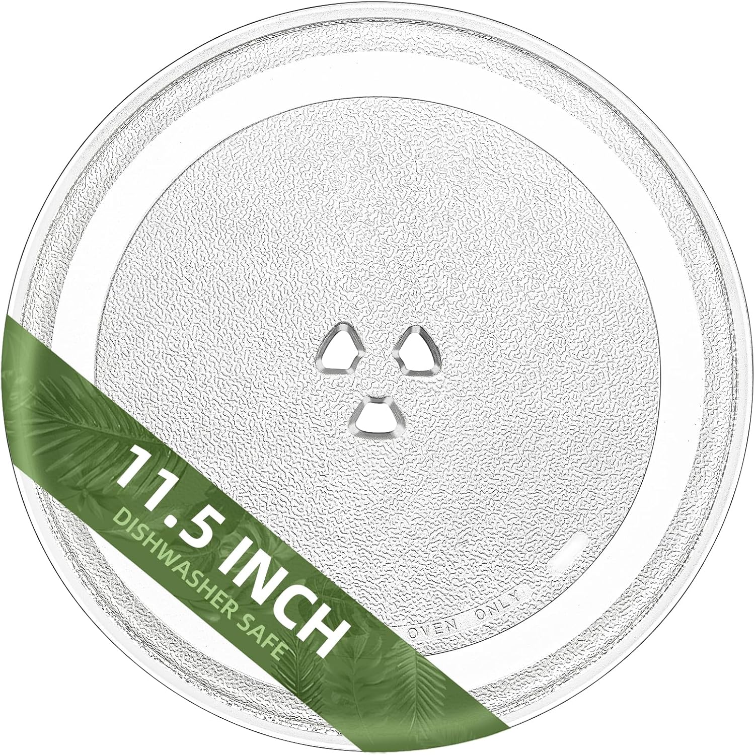 11.5" Microwave Turntable Compatible with Whirlpool W11443145 W11401221, 11 1/2 inch Replacement Microwave Glass Plate for WB49X689 3517203500 F06019W00XP 9KC3517203500