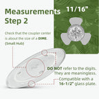 Gemroom 16.5" Microwave Turntable Plate Compatible with Panasonic A06014M00AP F06014M00AP, 16 1/2 inch Microwave Glass Plate Replacement for GE WB48X29704 Frigidaire 5304519348 Whirlpool WPW10510836