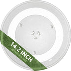 Gemroom 14.2" Microwave Plate For Samsung Microwave Plate Replacement DE74-00023A/20002A Compatible With WB49X10063 14 1/8 inch GE Microwave Glass Plate and W11402532 W10132127 For Whirlpool