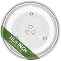 Gemroom 10.6" Microwave Plate Replacement Compatible with GE WB48X21336 Toshiba 12570000001011, 10 5/8 Inch Microwave Glass Turntable Plate of Danby 12570000001012 12570000A25472